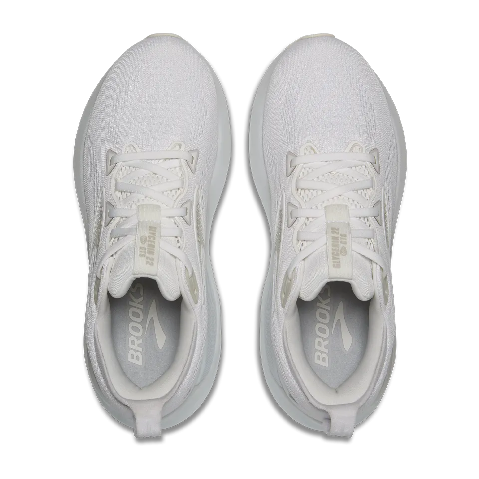 Brooks Women's Glycerin GTS 22 B Width White/White/Grey