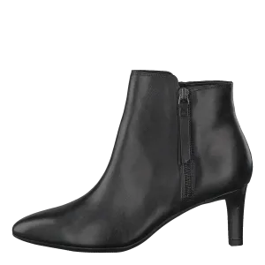 Calla Blossom Black Leather