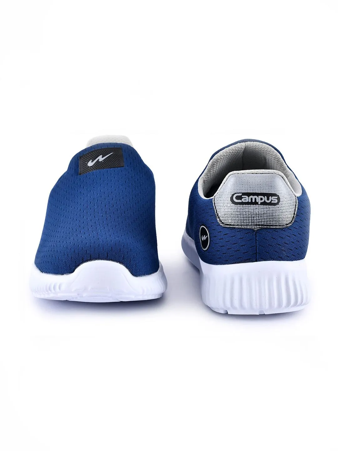 Campus Men Blue Mesh Walking Shoes