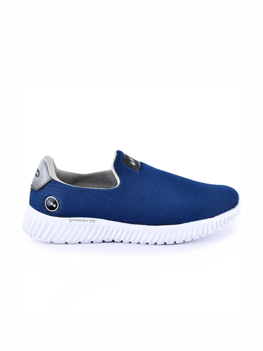 Campus Men Blue Mesh Walking Shoes