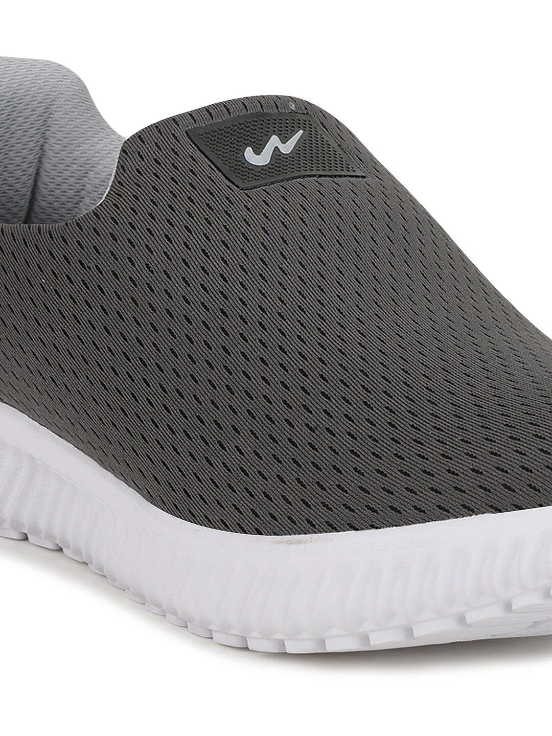 Campus Men Grey Mesh Walking Shoes