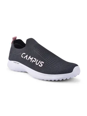 Campus Women Grey Mesh Walking Shoes