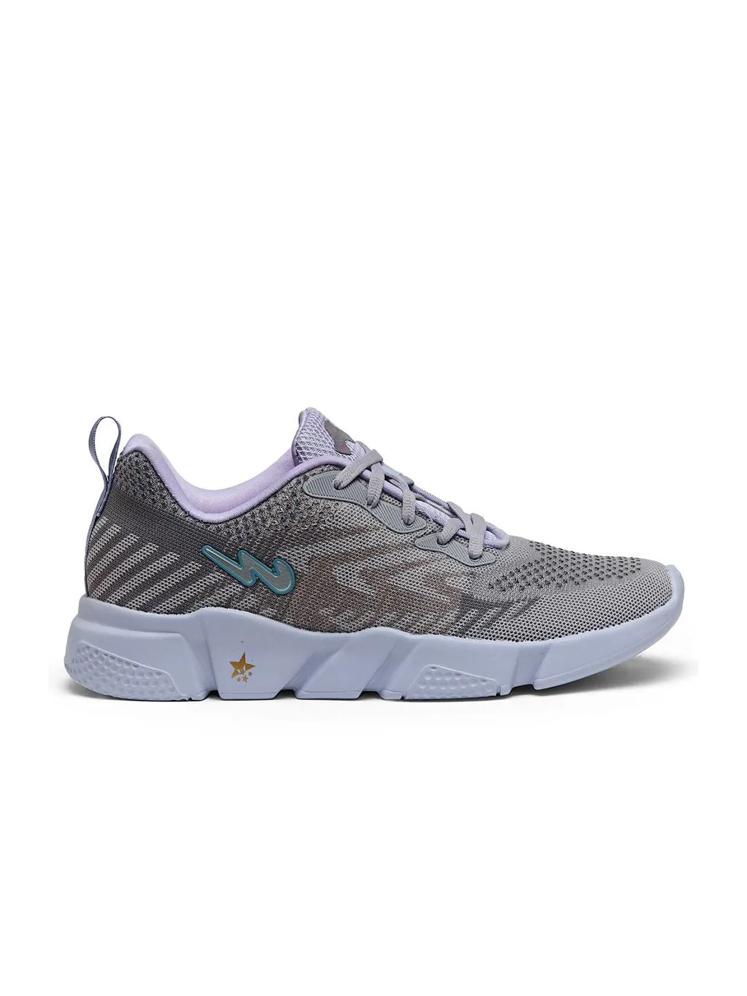 Campus Women Mesh Walking Non-Marking Lace-Ups Shoes