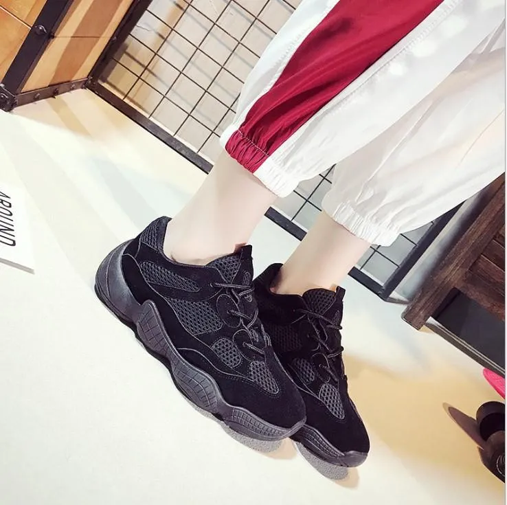 Casual Cosy Cross Bandage Round Toe Sport Sneakers