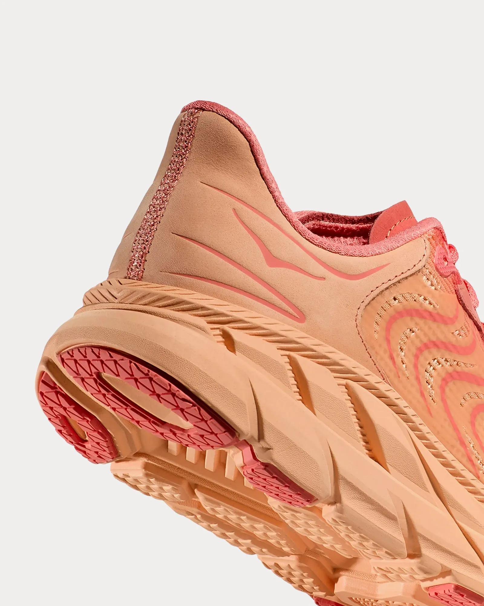 Clifton LS 'Vibrant Bloom' Cantaloupe / Electric Coral Running Shoes
