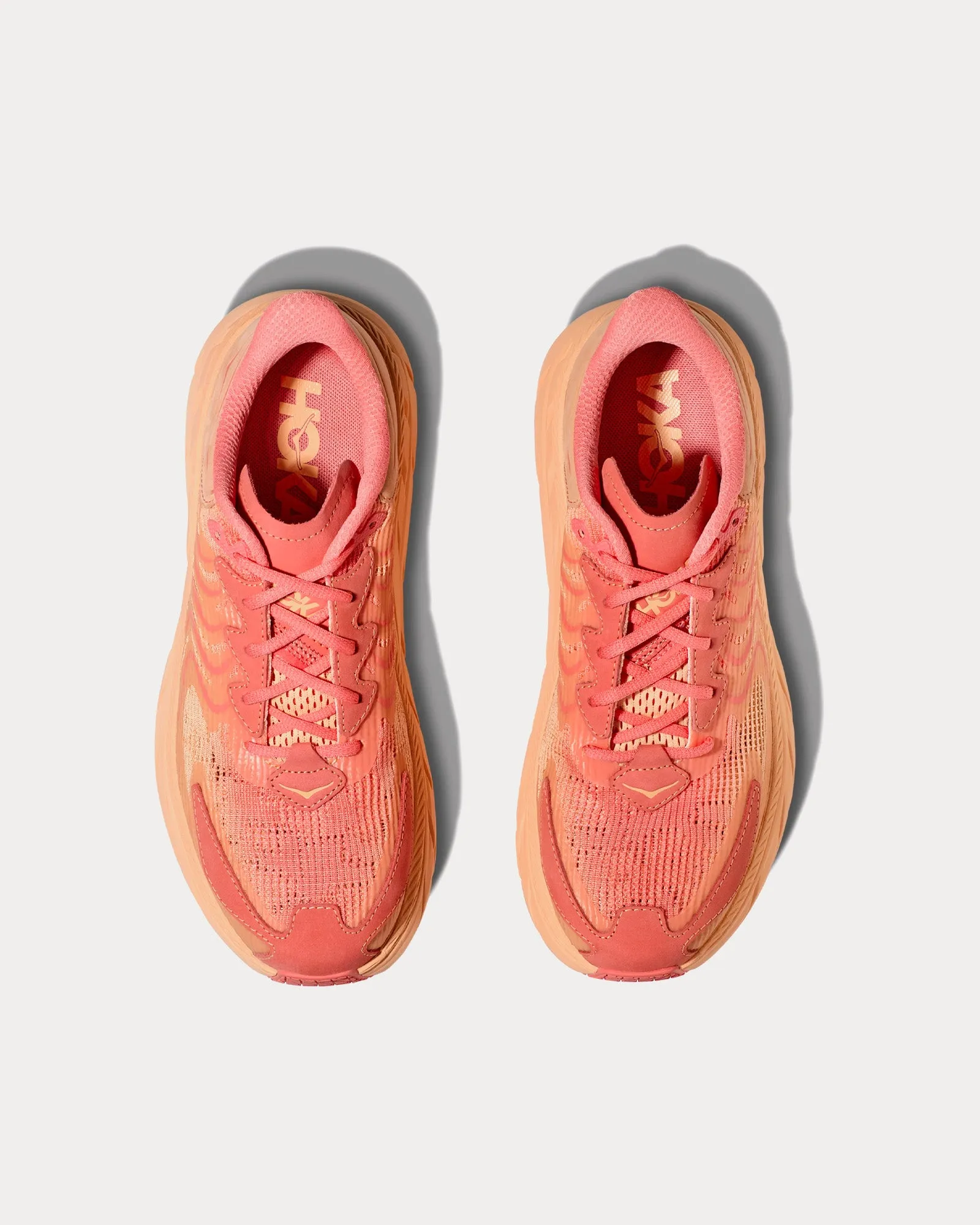 Clifton LS 'Vibrant Bloom' Cantaloupe / Electric Coral Running Shoes