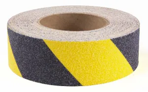 Color Grit Tape Yellow/Black - Case of 50