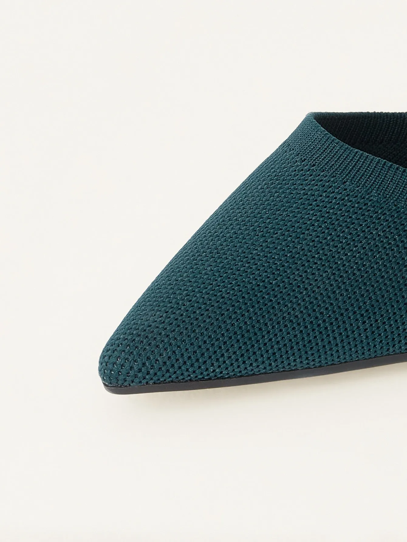 Cuccoo Minimalist Stiletto Heeled Cut-out Knit Boots