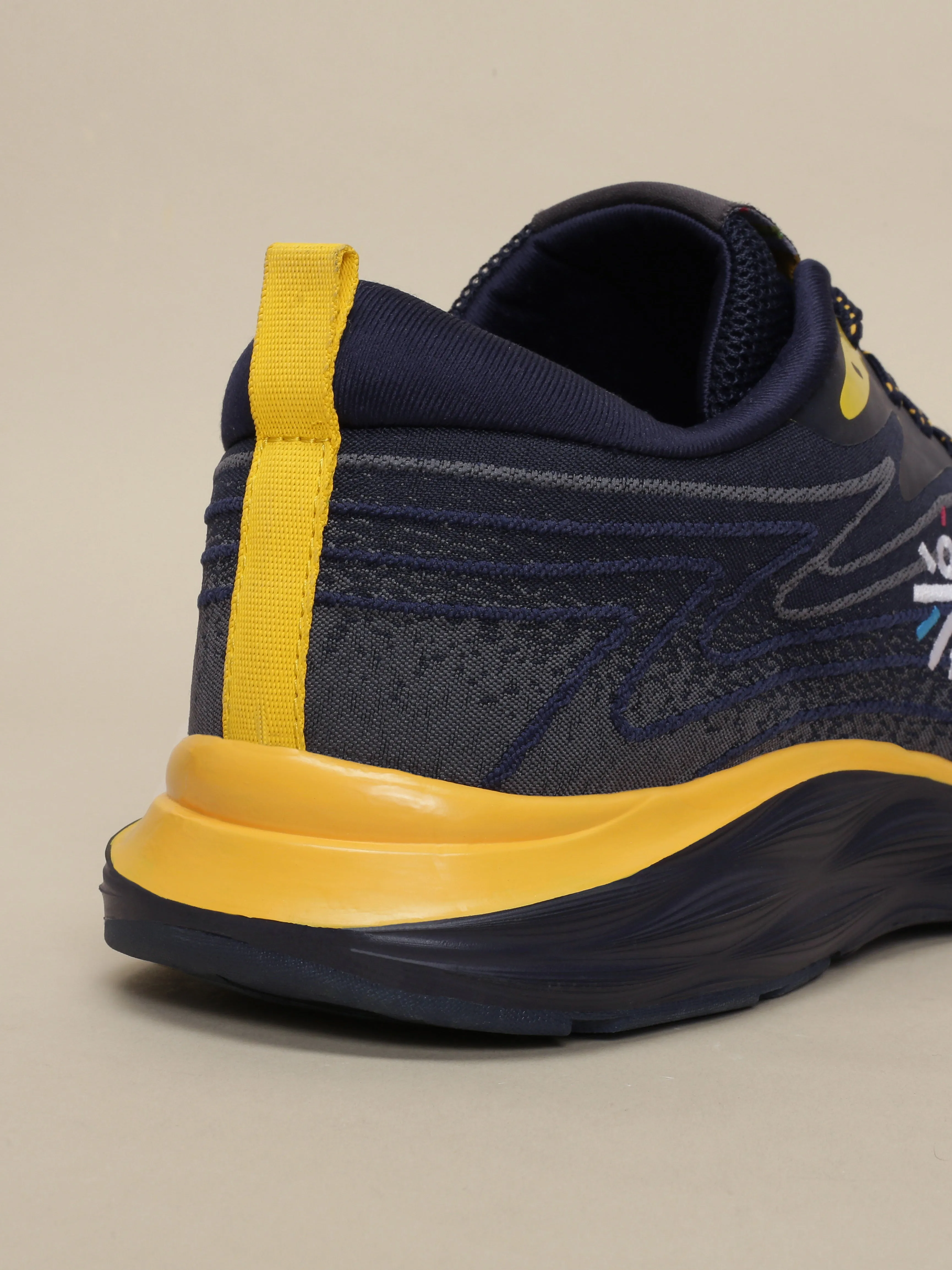 Cult Men's DynamicWave Running Shoes - Navy