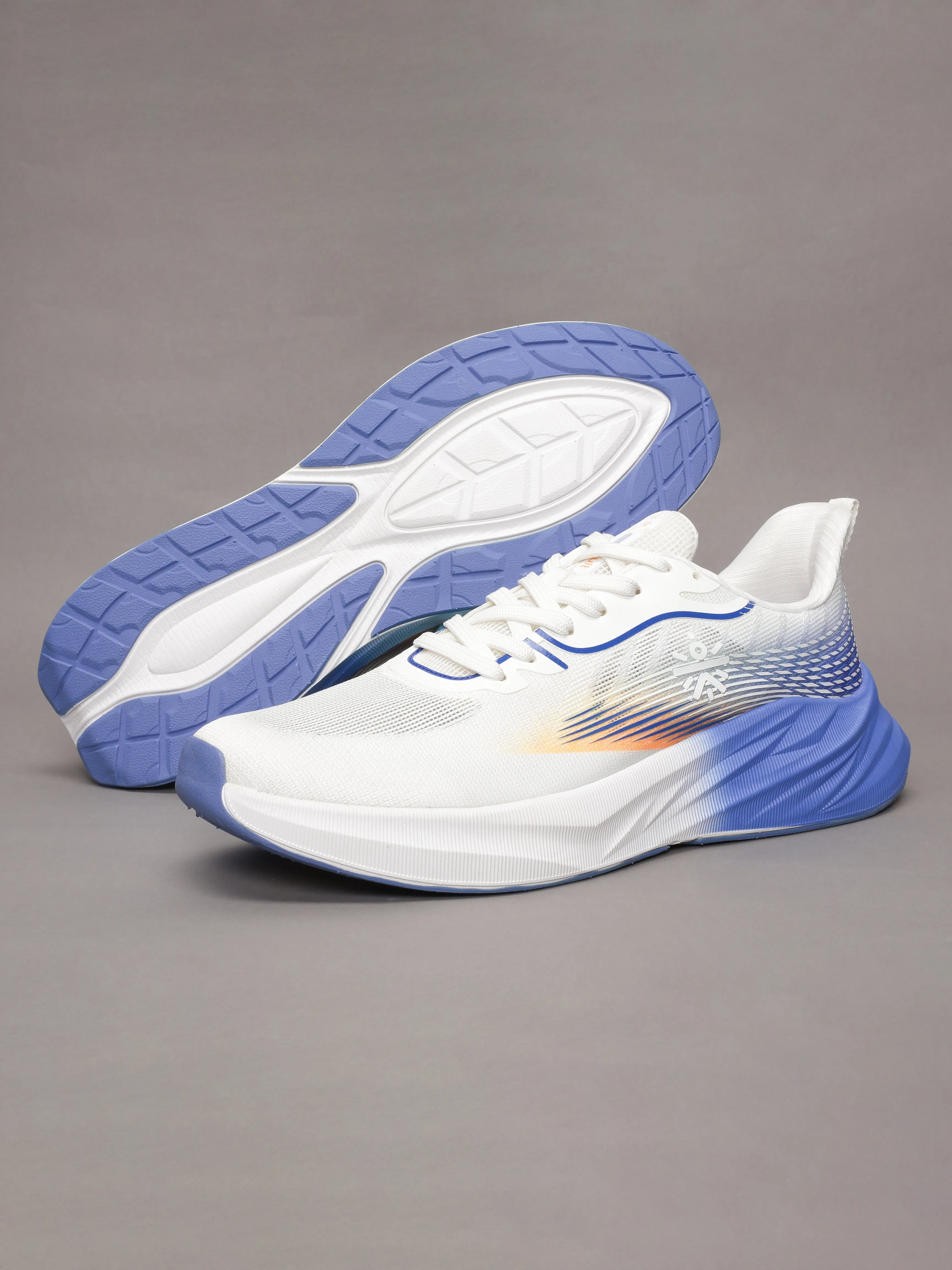 Cult Men's Onyx Running Shoes - White/Blue