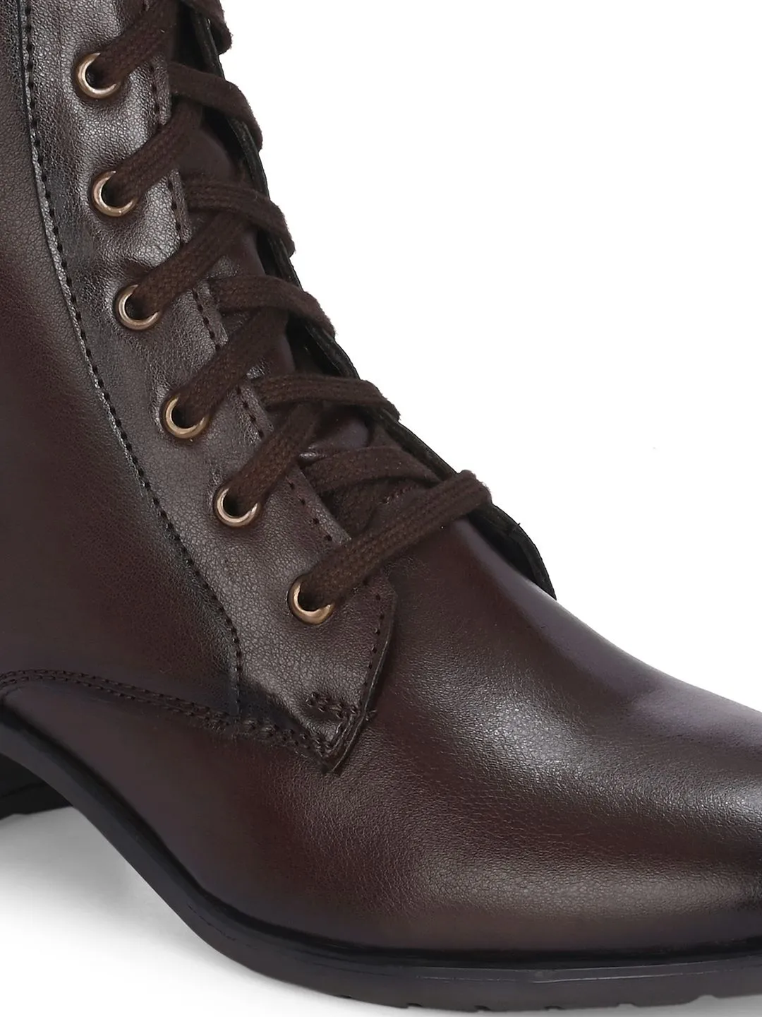 Delize Women Casual Block-Heeled Boots