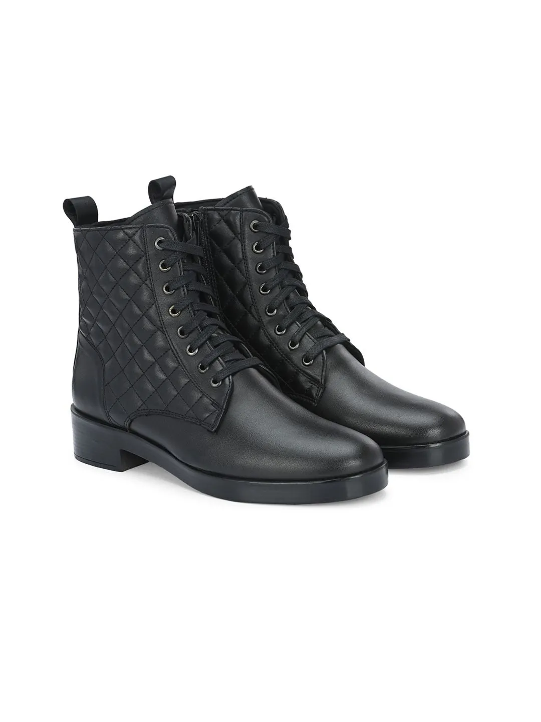 Delize Women Casual Block-Heeled Regular Boots