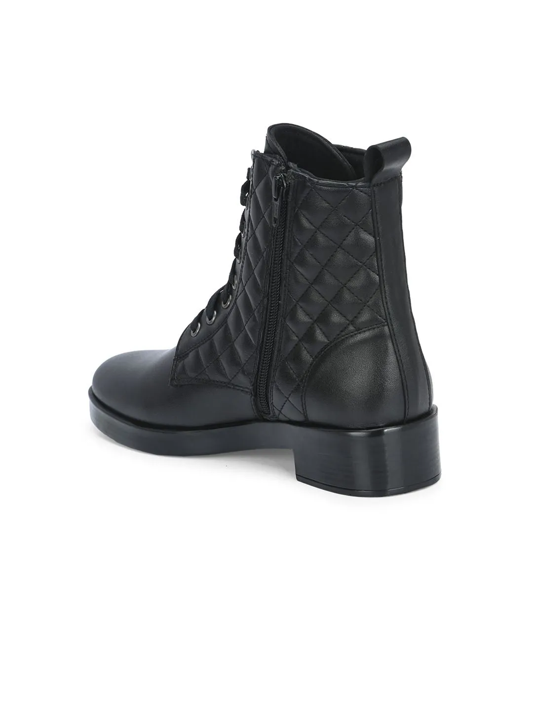 Delize Women Casual Block-Heeled Regular Boots