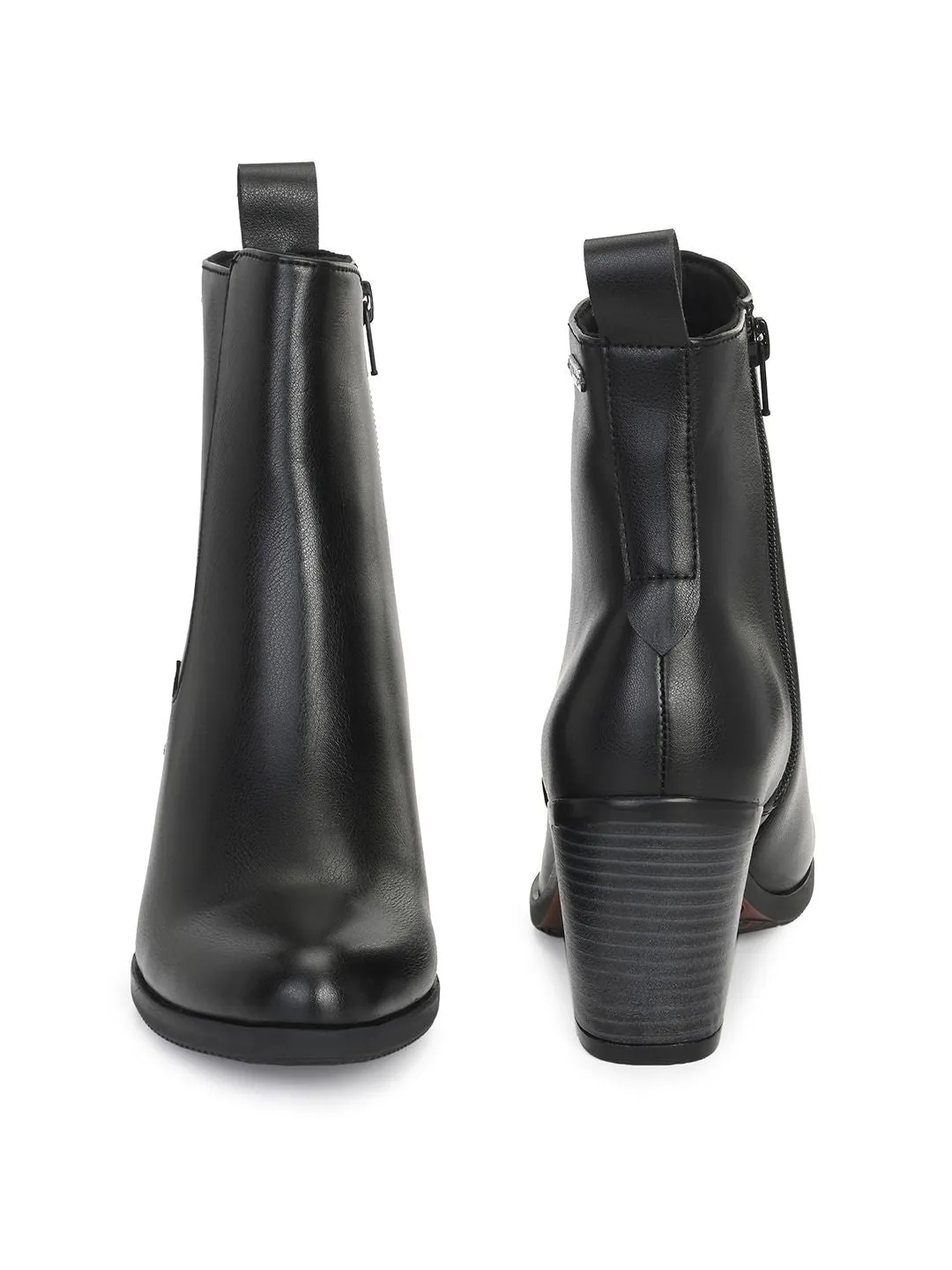 Delize Women Women Block-Heeled Winter Boots