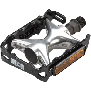 Dimension Mountain Compe Pedals Black/Silver