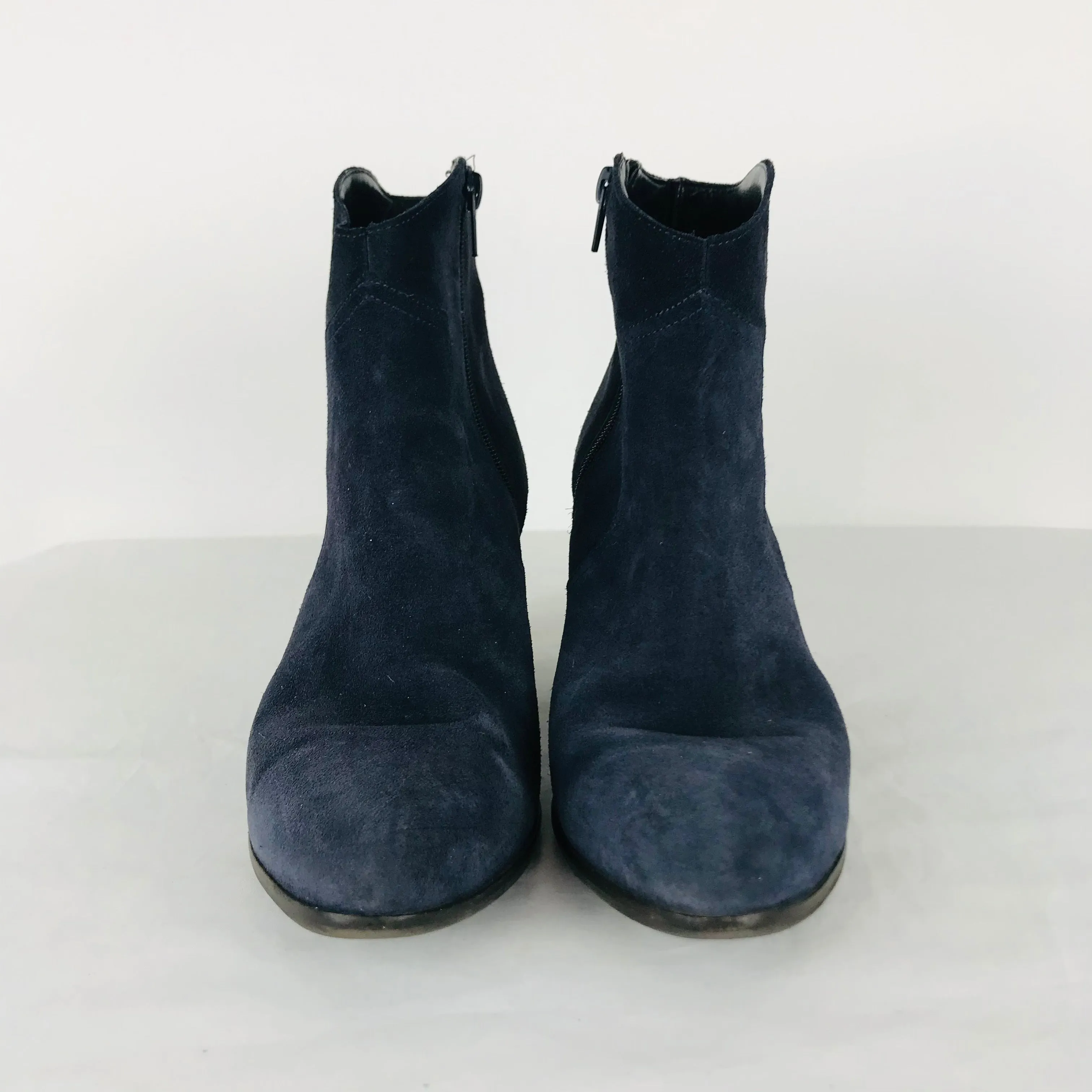 Dune Womens Heeled Ankle Boots | EU40 UK7 | Blue