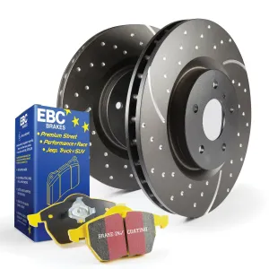 EBC Brakes S5KF1048 S5 Kits Yellowstuff And GD Rotors