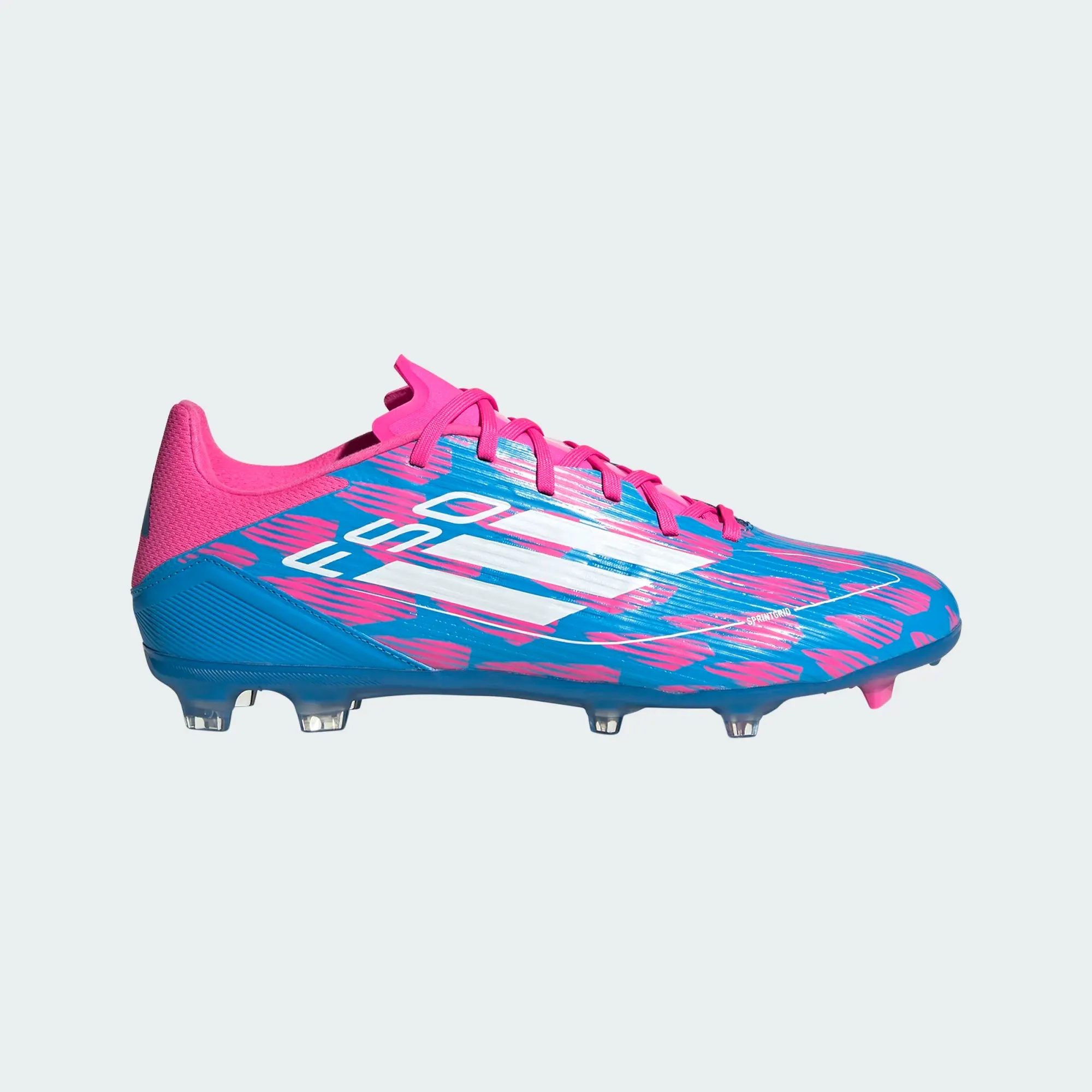 F50 LEAGUE FG/MG SOLBLU/FTWWHT/SOPINK