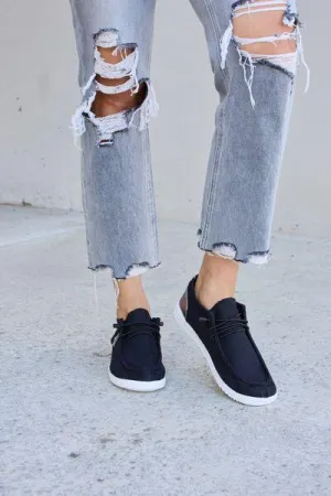 Forever Link Aim Victory Star Flat Lace Up Sneakers