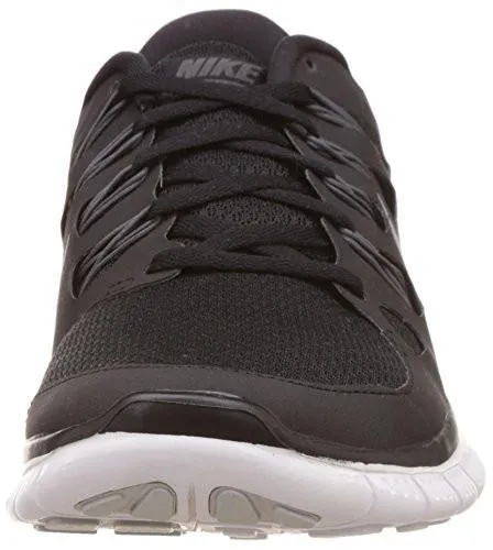 Free 5.0  Running Shoe Black/Metc Silver/Dark Grey/White 6 BM US
