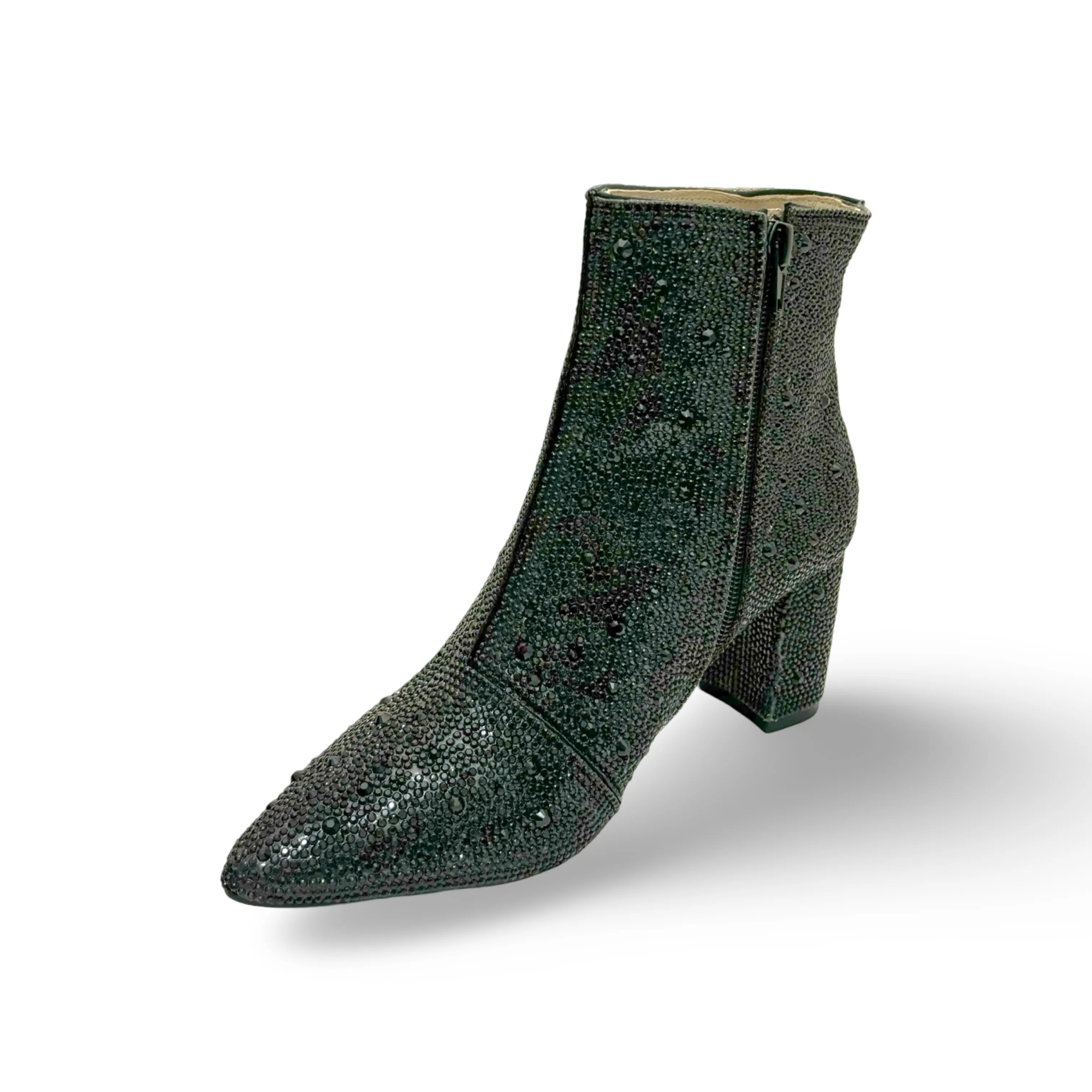 Glister Black Jewel Boot