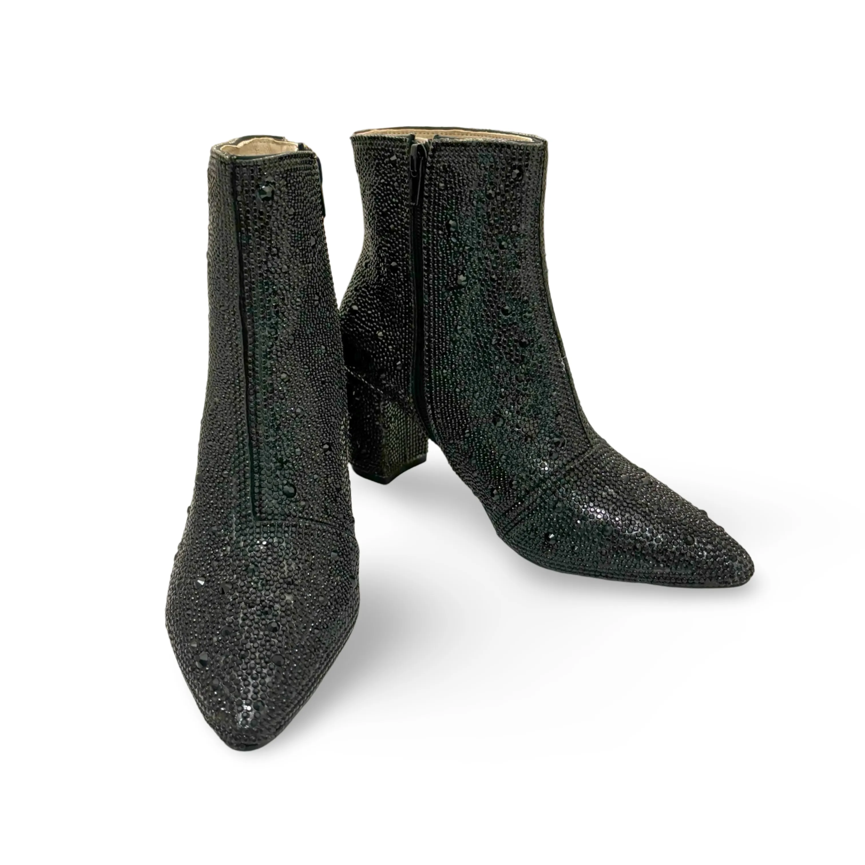 Glister Black Jewel Boot