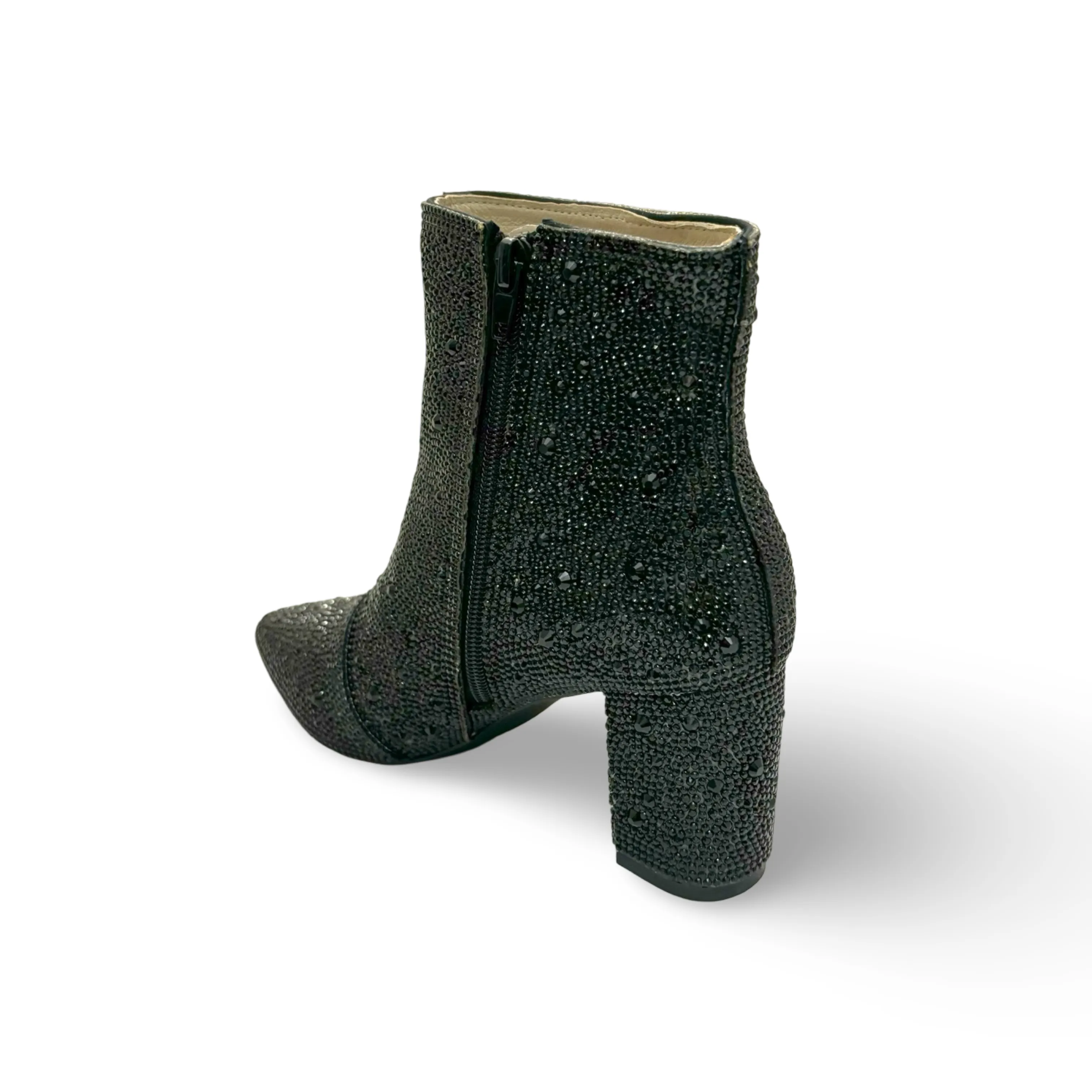 Glister Black Jewel Boot