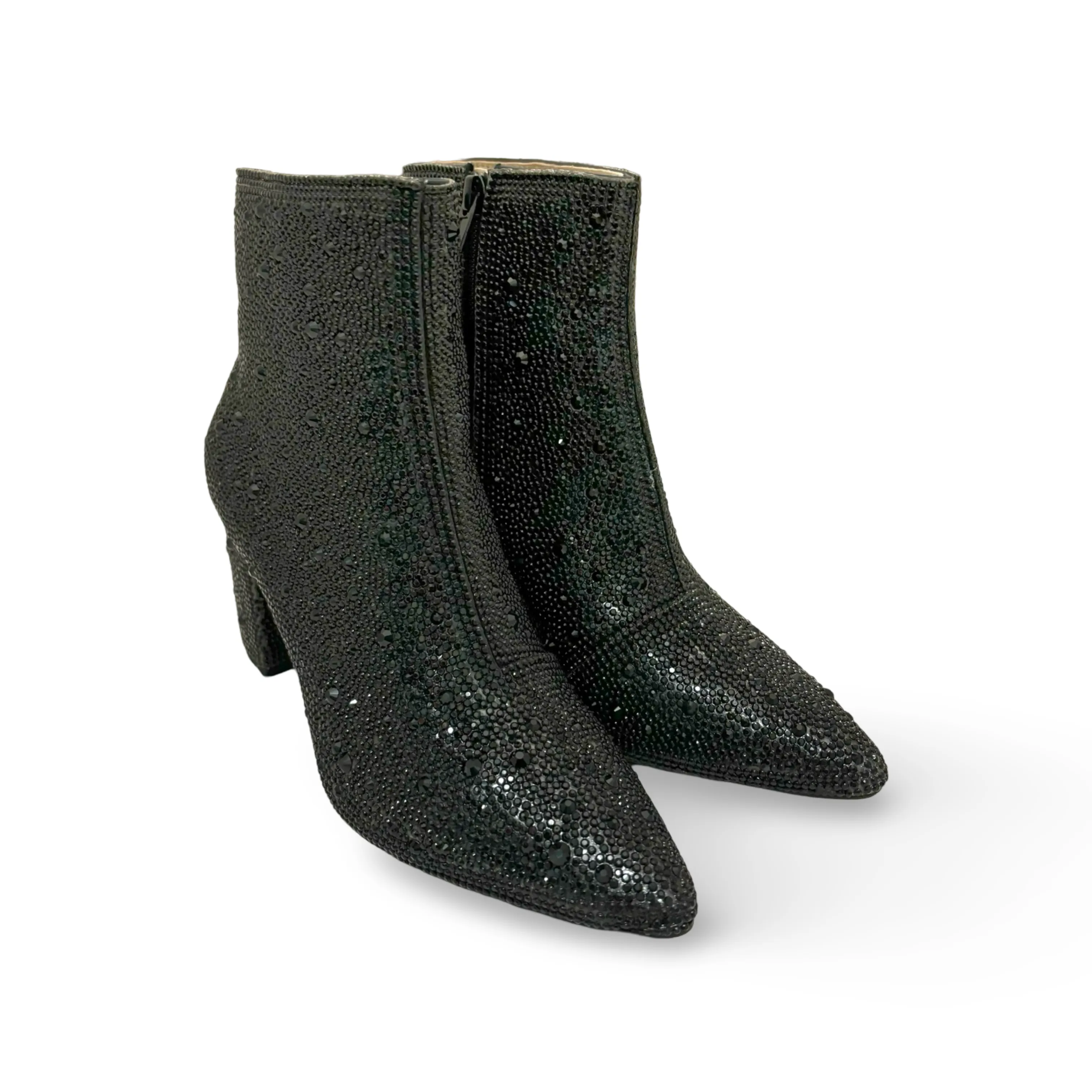 Glister Black Jewel Boot