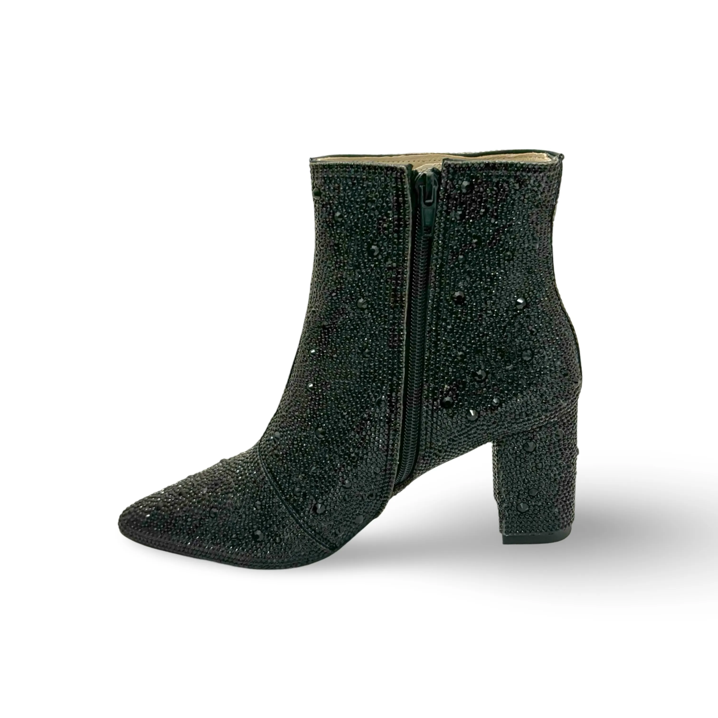 Glister Black Jewel Boot