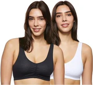 Hanes Women's X-Temp ComfortFlex Fit Pullover Bra MHH570 2-Pack