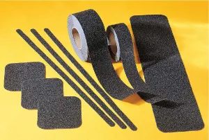 Heavy Duty Black Grit Tape - Roll