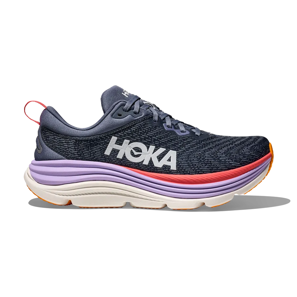 HOKA Women's Gaviota 5 Anchor/Grapefruit