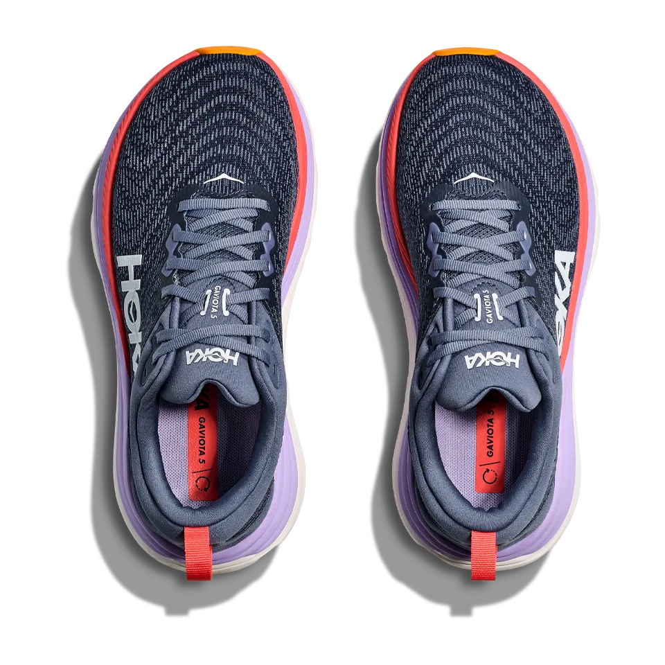 HOKA Women's Gaviota 5 Anchor/Grapefruit