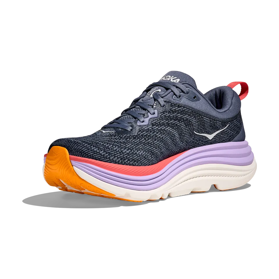 HOKA Women's Gaviota 5 Anchor/Grapefruit