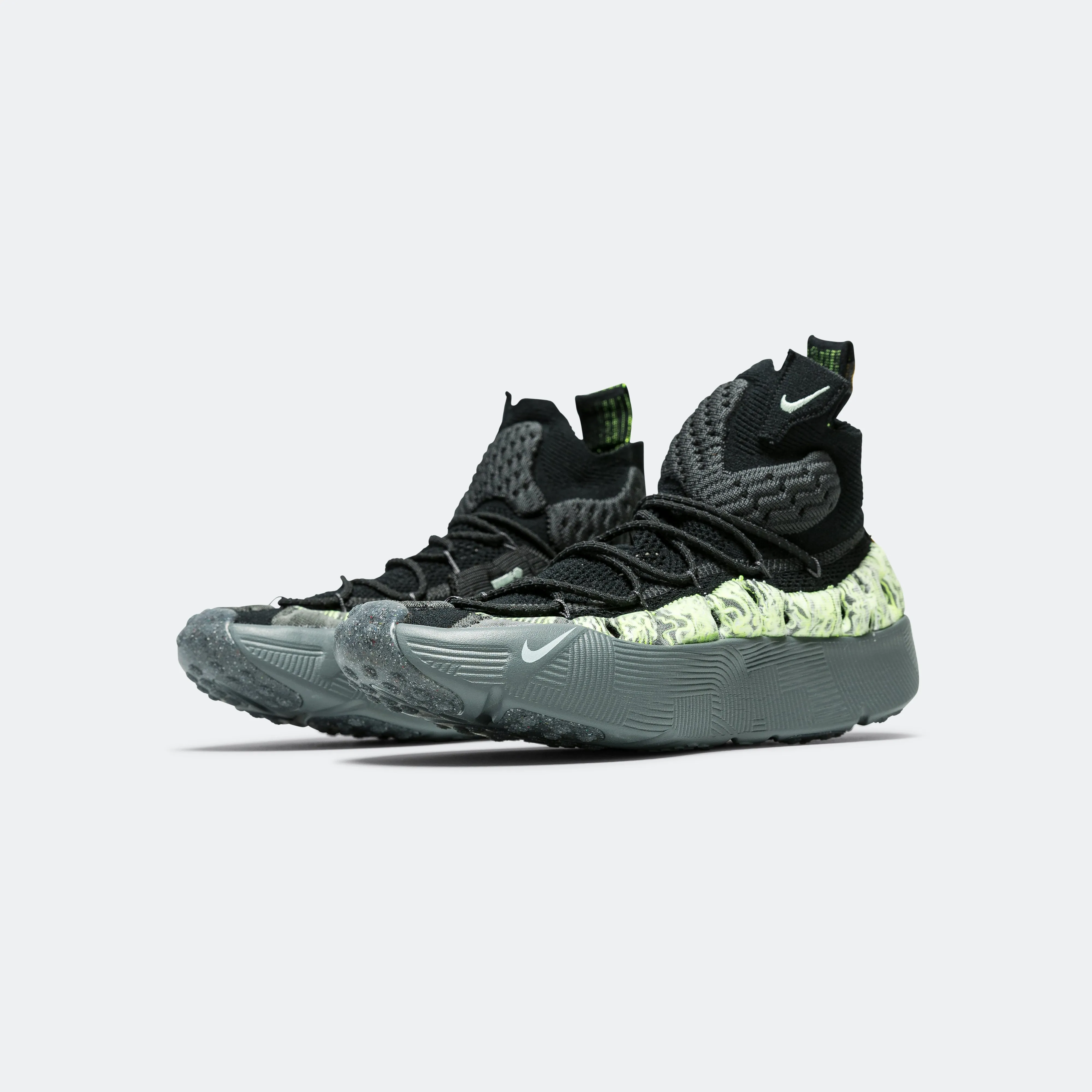 ISPA Sense Flyknit - Black/Seafoam-Smoke Grey