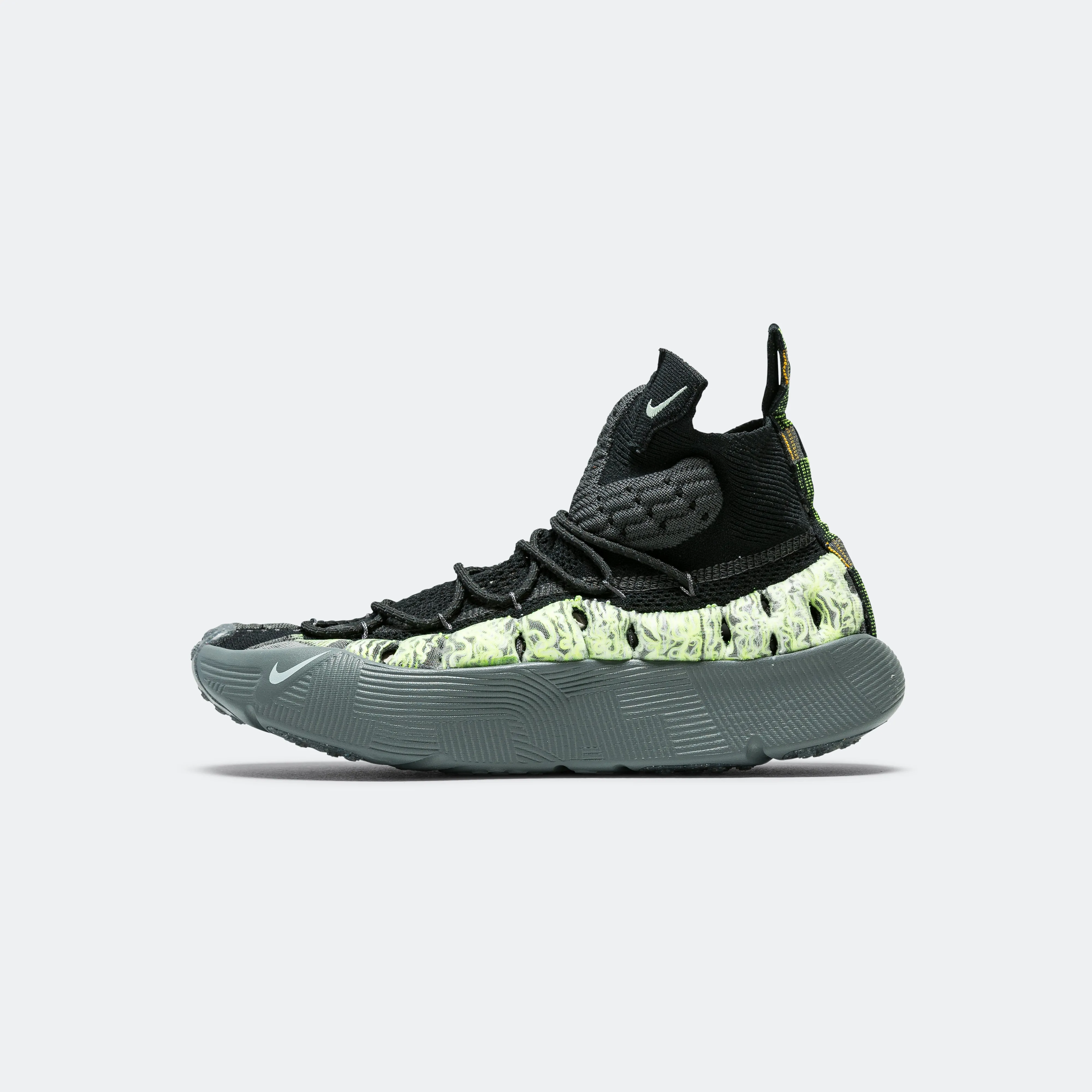 ISPA Sense Flyknit - Black/Seafoam-Smoke Grey
