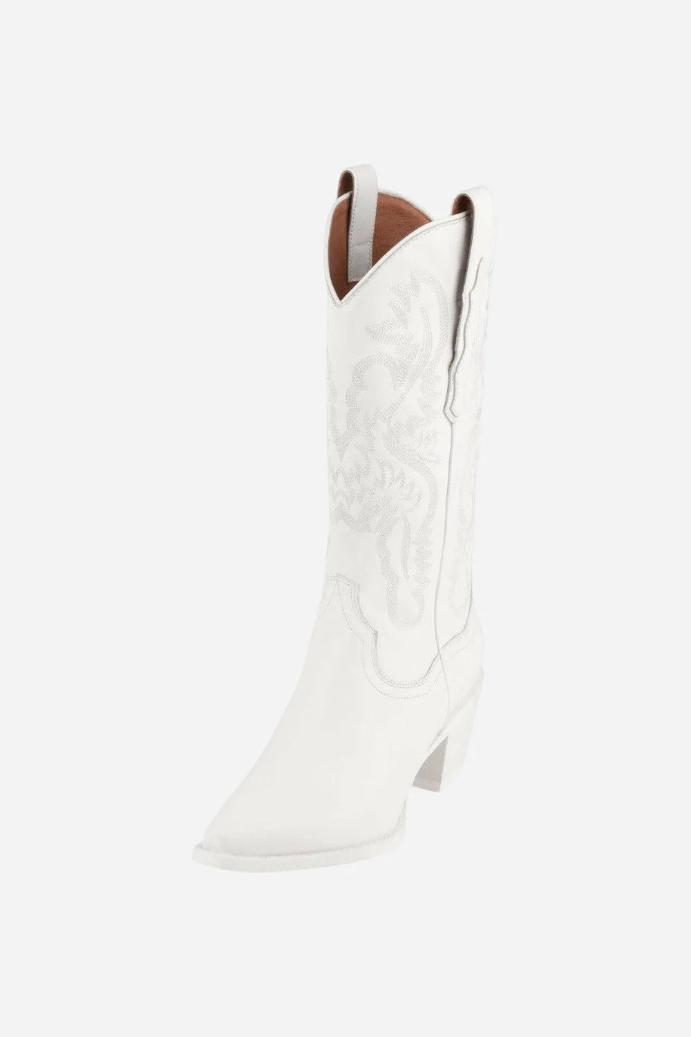 Jeffrey Campbell Dagget Boot In White Combo