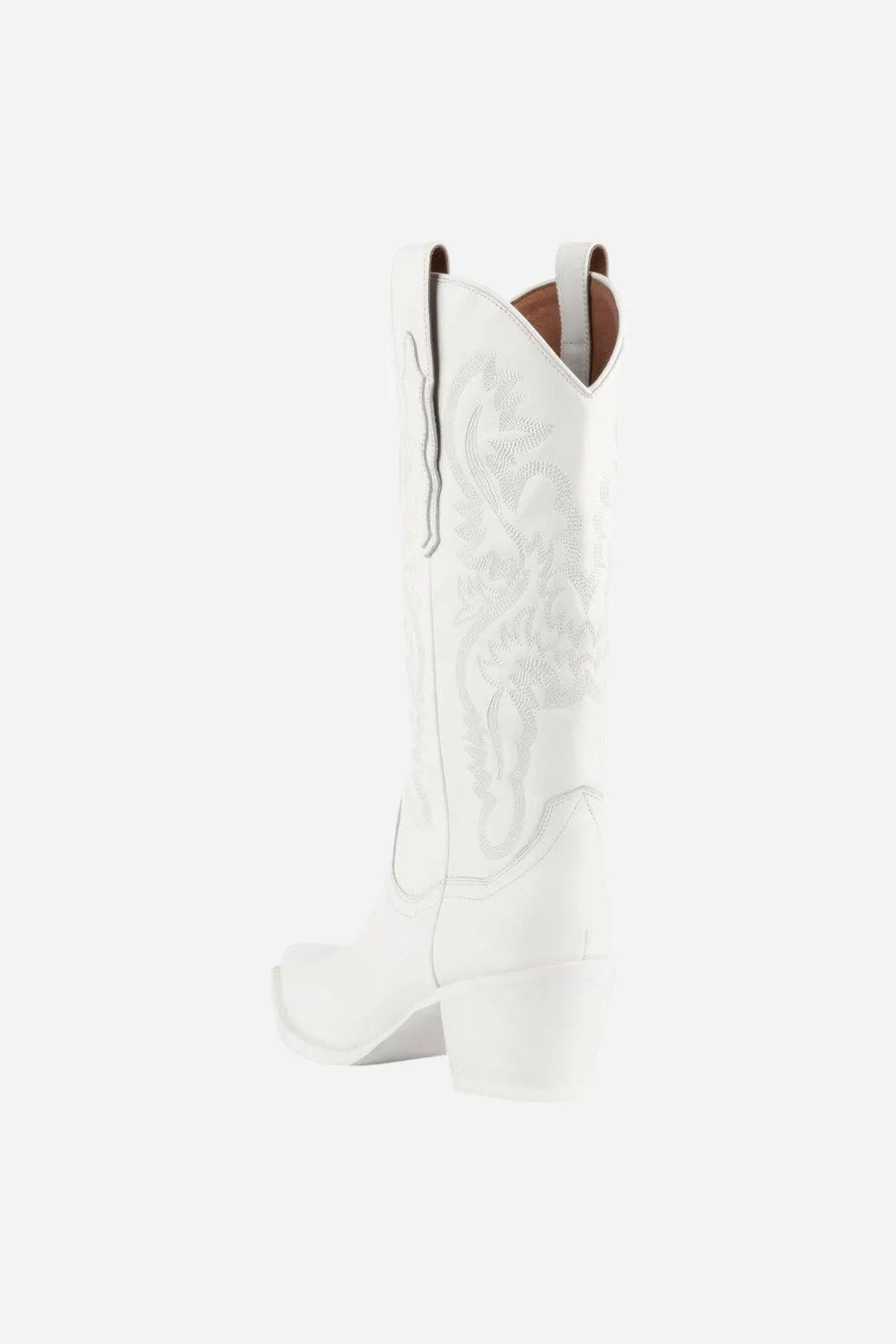 Jeffrey Campbell Dagget Boot In White Combo