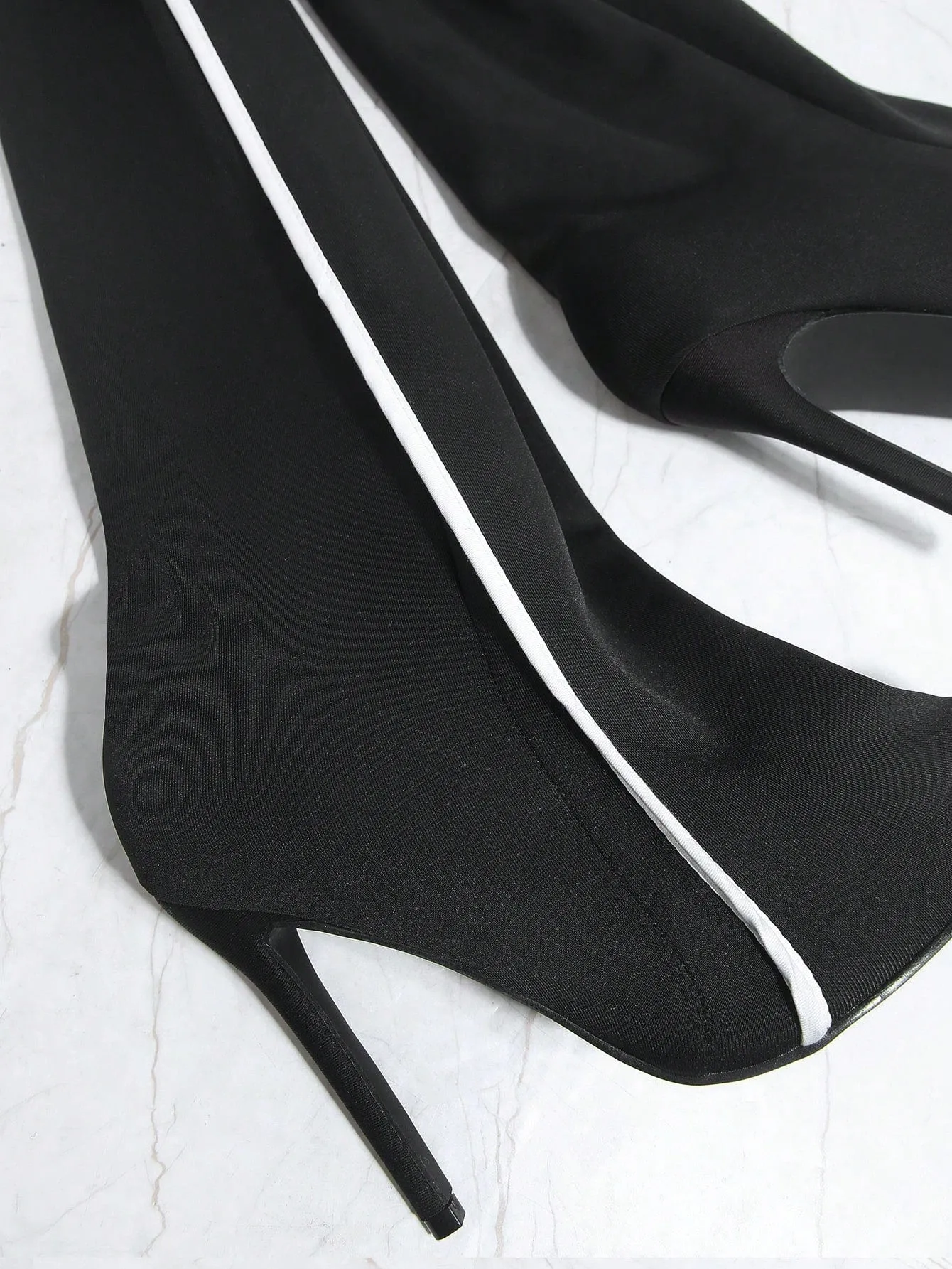 Jogger Stiletto Heeled Boots