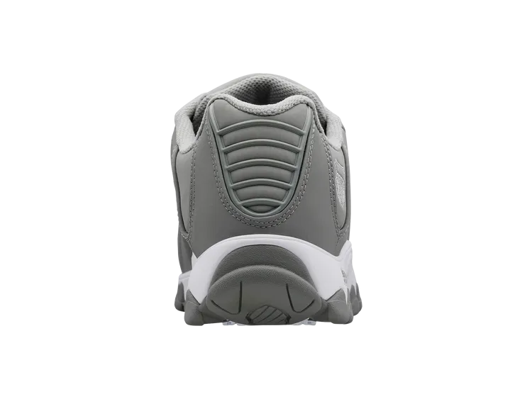 K-Swiss Men's ST329 CMF Court Shoes in Neutral Gray/Silver/White