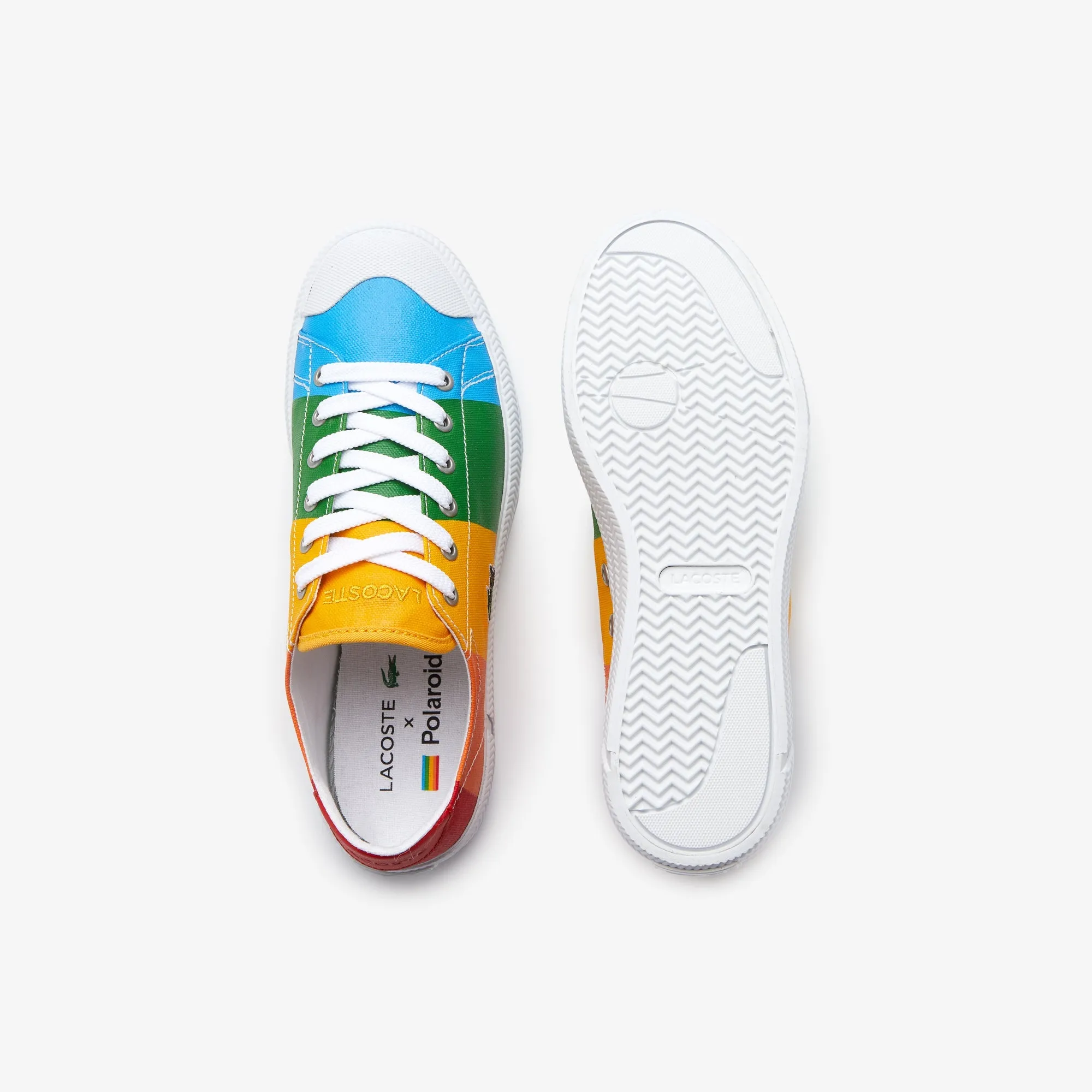 Lacoste Gripshot Plr 0921 1 Cfa Sneakers - Yellow/Off White