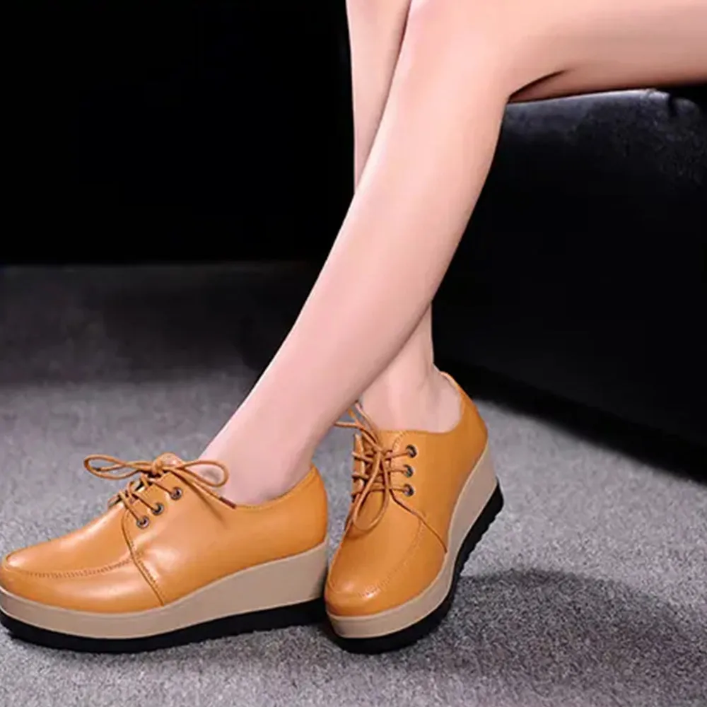 Ladies Wedge Sneakers