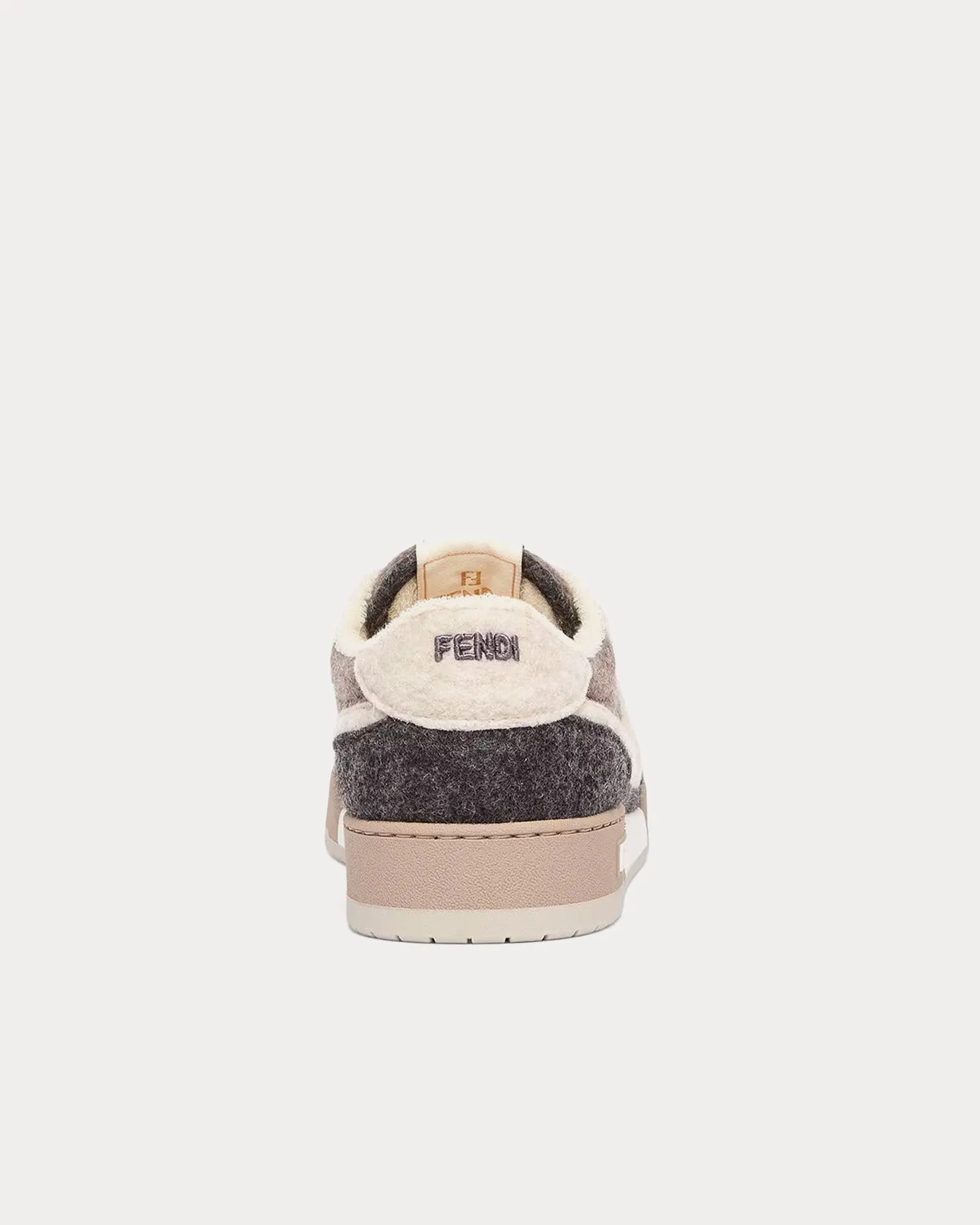 Match Felt Grey / Beige / Brown Low Top Sneakers