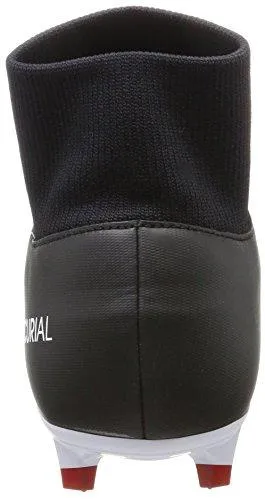 Mercurial Victory Vi Dynamic Fit FirmGround Soccer Cleat Blk Wht Drk Grey Red 8 DM Us
