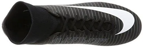 Mercurial Victory Vi Dynamic Fit FirmGround Soccer Cleat Blk Wht Drk Grey Red 8 DM Us