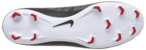 Mercurial Victory Vi Dynamic Fit FirmGround Soccer Cleat Blk Wht Drk Grey Red 8 DM Us