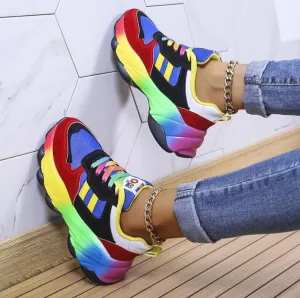 Milla - Bunte, modische orthopädische Turnschuhe