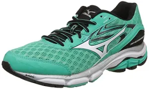 Mizuno Women R614B65 Wave Inspire 12 (W) Green/White/Black Running Shoes-6 UK/India (39 EU) (J1GD164402)