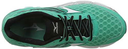 Mizuno Women R614B65 Wave Inspire 12 (W) Green/White/Black Running Shoes-6 UK/India (39 EU) (J1GD164402)