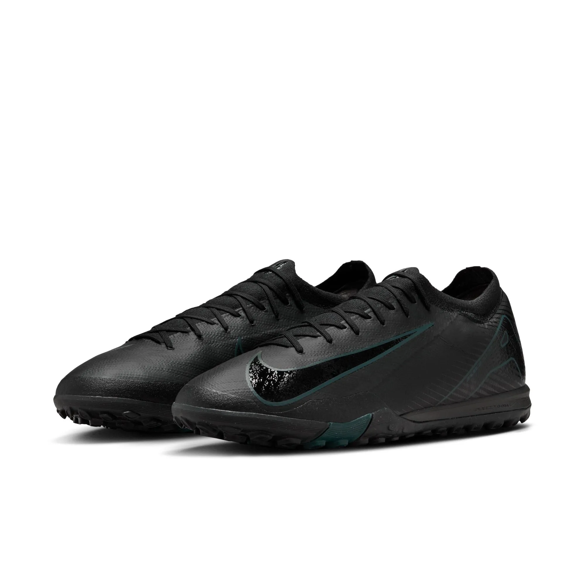 Nike Air Zoom Mercurial Vapor 16 Pro TF Soccer Cleat - Black/Black-Deep Jungle